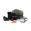 Canon CX 10 4K Mini Cinema Camera, Includes 4 memory Card+ 2 Flash Light + Charger + Cart Reader + 2  Bags and Couple Of Cables