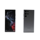 Samsung S22 Ulta 128 gb + Cover Grey