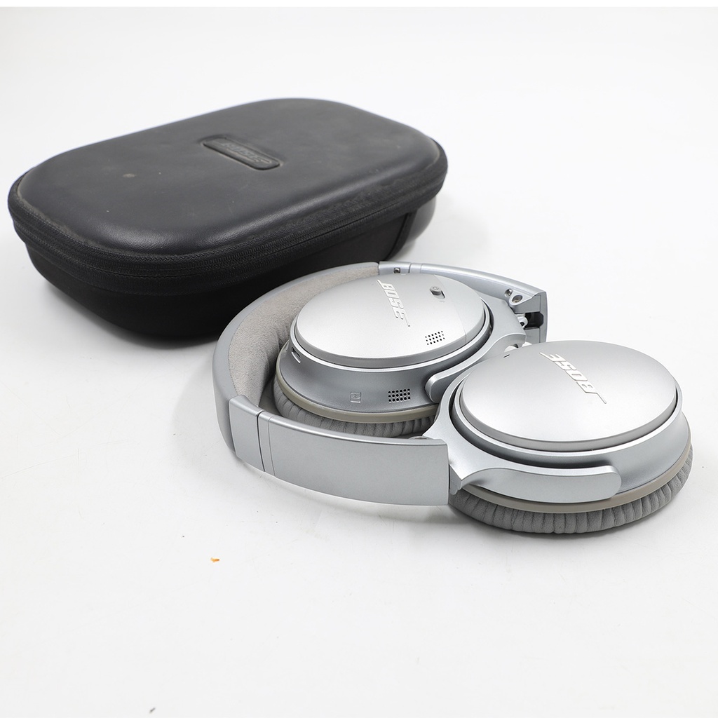 Bose Quietcomfort 35 Series 2 - Silver, Wireless Headset ** Sponge Consumed