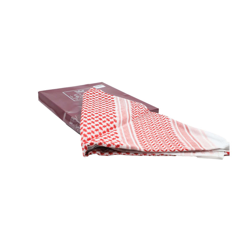 Mens Red  Shemagh Scarf     Size - 60