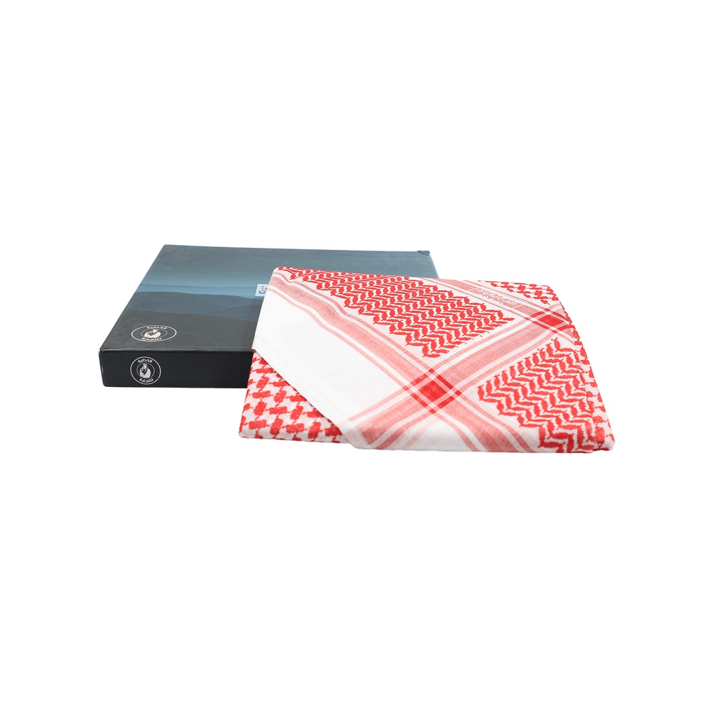 Mens Red  Shemagh Scarf     Size - 55