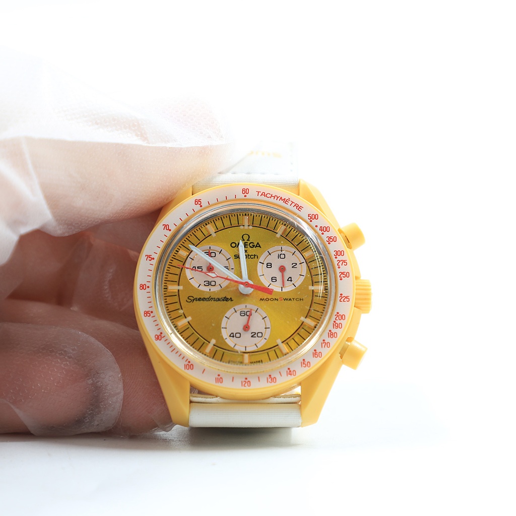 Swatch Omega Mission To The Sun, Yellow Watch