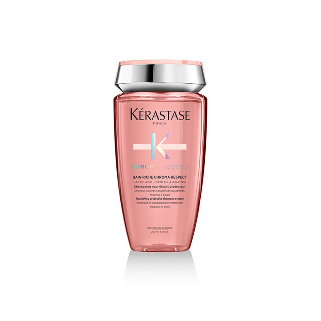 Kerastase Chroma Absolu Chroma Respect Shampoo Riche For Sensitized or Damaged Color-Treated Hair 250ML