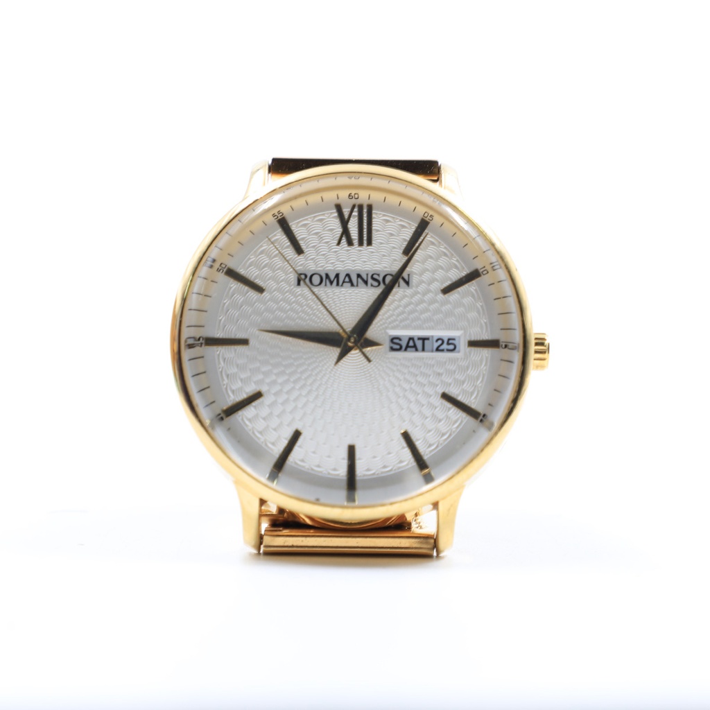 Romanson TMMM8A49, All Stainless Steel Water Resistant, Yellow