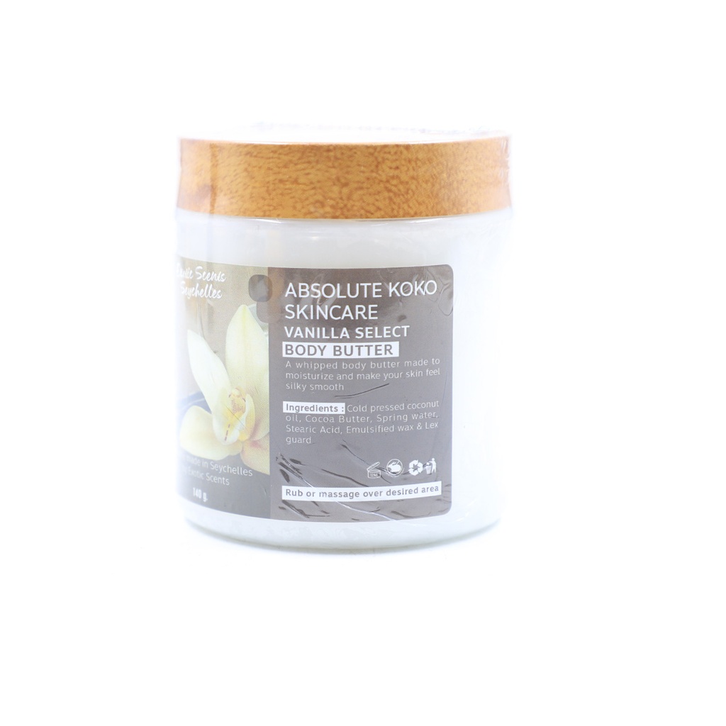 Absolute KoKo Skincare Body Butter Vanilla Select 140 g