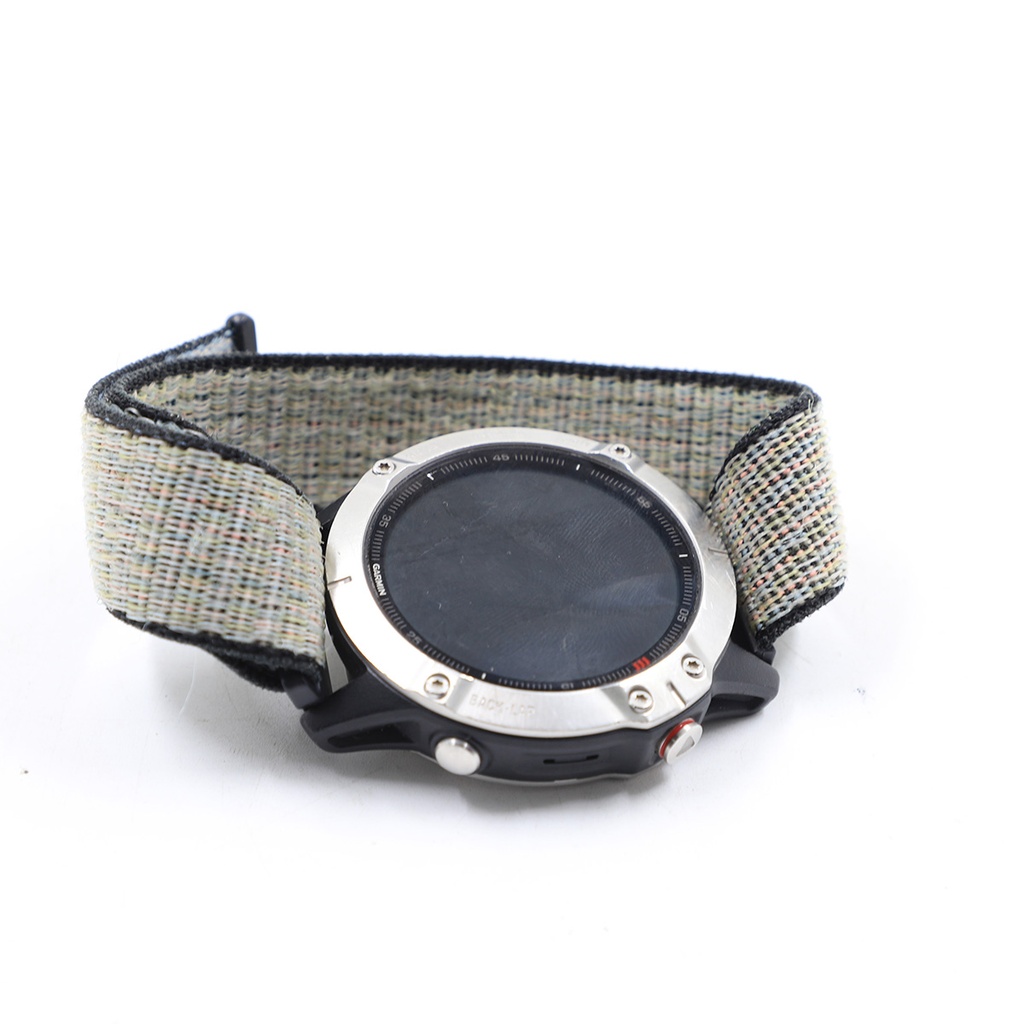 Garmin Fenix 6 Gorilla Glass 100 Meters 316 S ** Has A small Crack In Bottom Left Side **