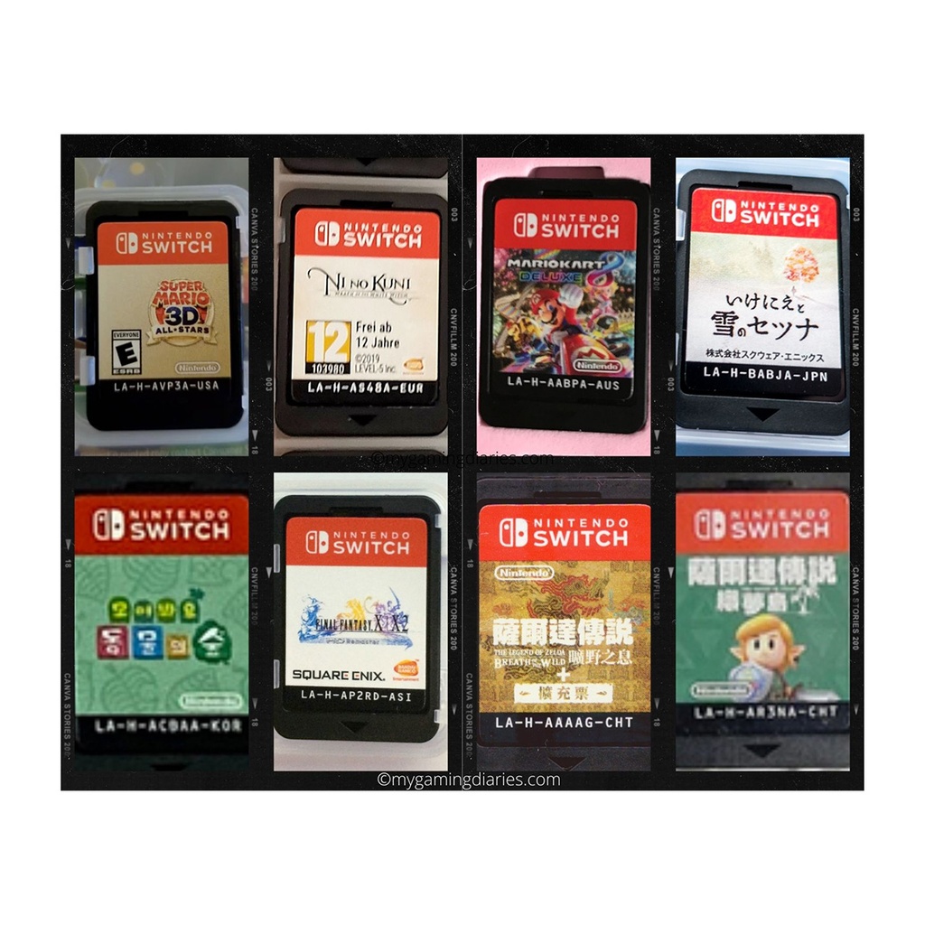 Nintendo Switch Game Mix - Mario