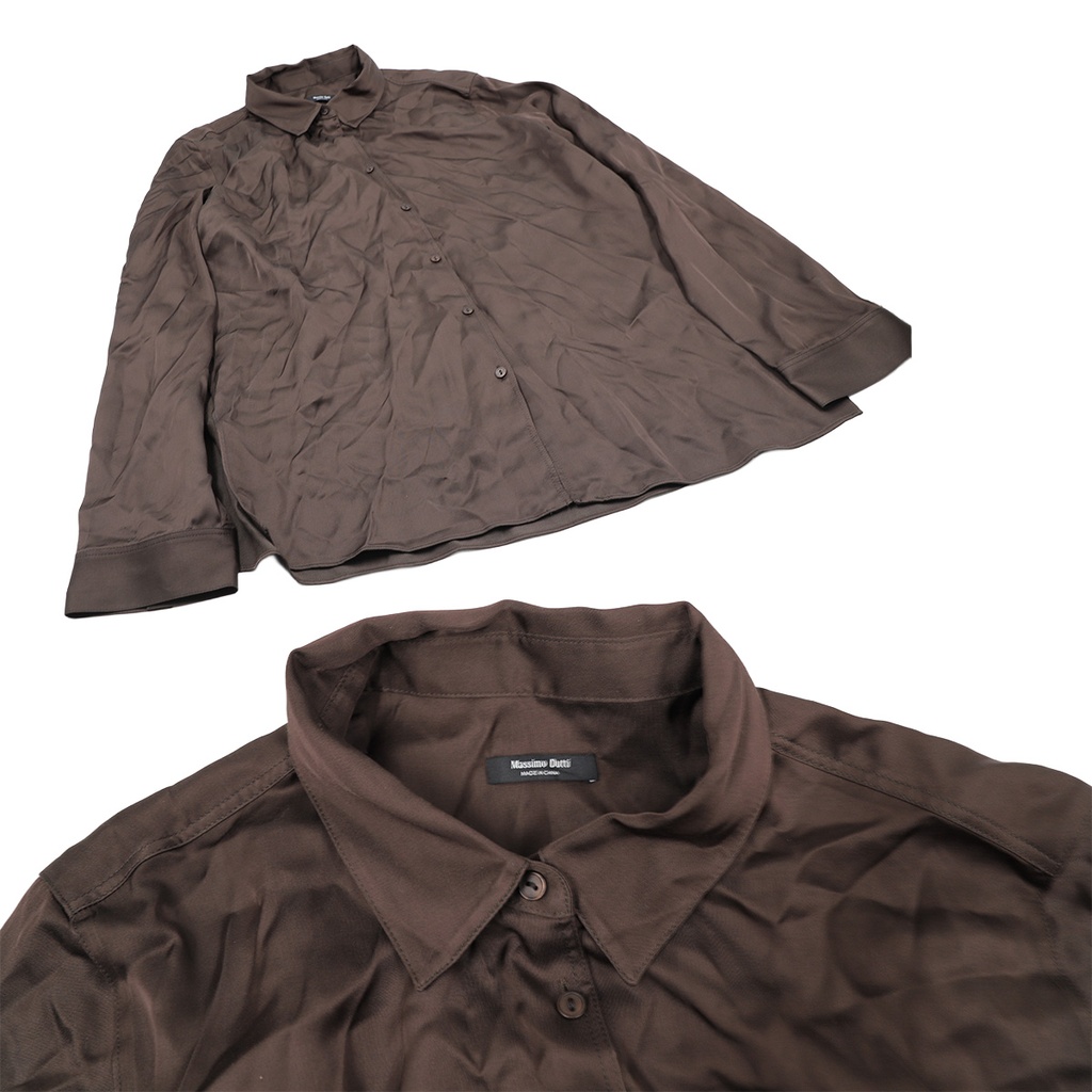 Massimo Dutty Long Sleeve Shirt, Size M, modelo:5151