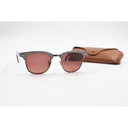 ** Power/Medical Glass **Rayban Polarized Clubmaster Aluminium RB3507, Lens Width:51, Bridge Width:21