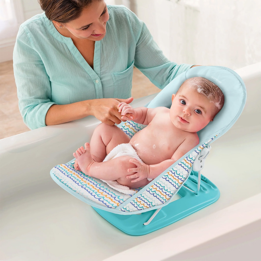 Summer Infant Delux Baby Bather Pink Color