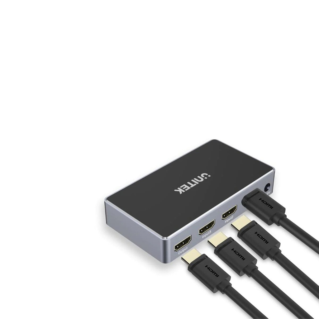Unitek 4K HDMI 1.4B Switch  3 in 1 Out