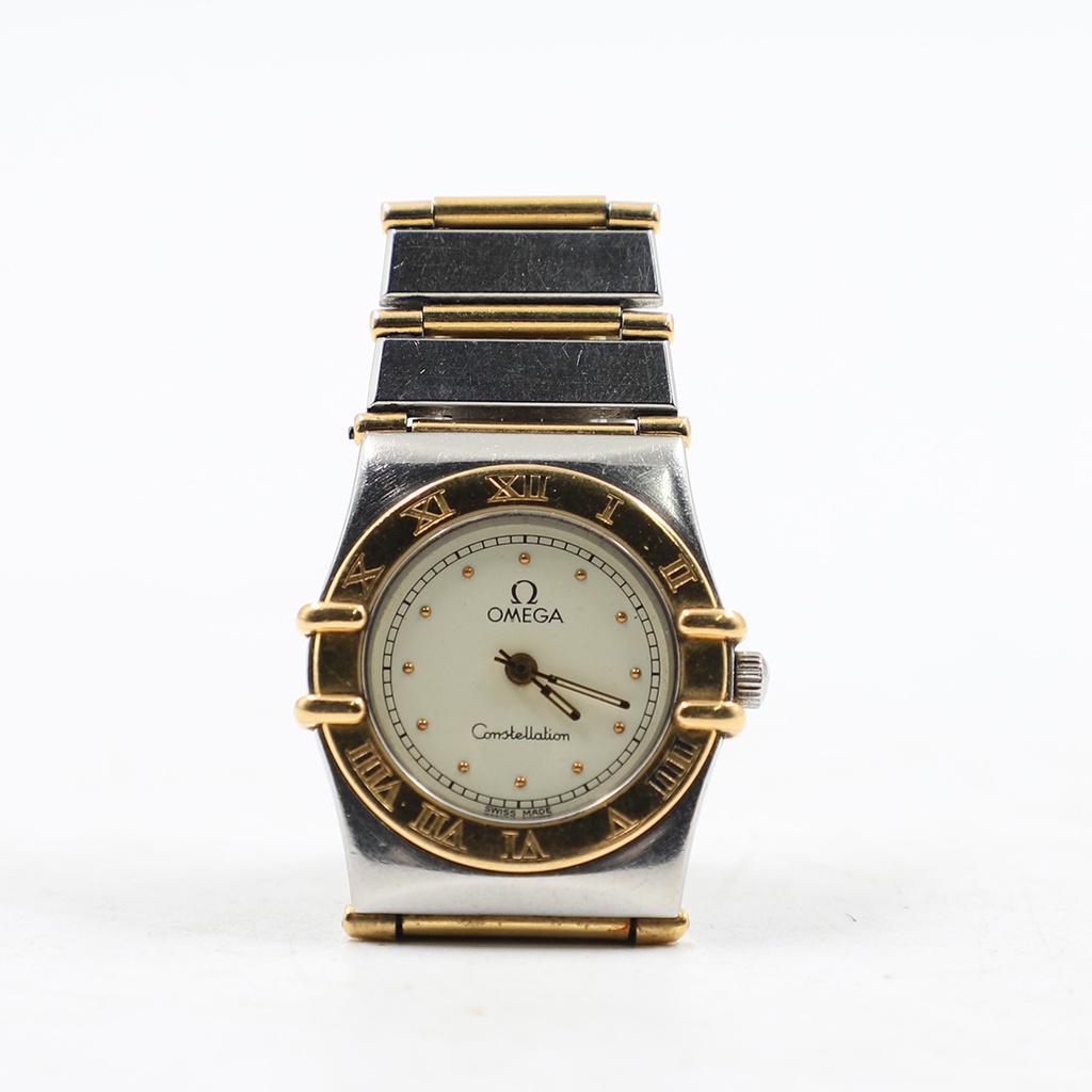 **Authentic** OMEGA CONSTELLATION  LADY, GOLD TONED