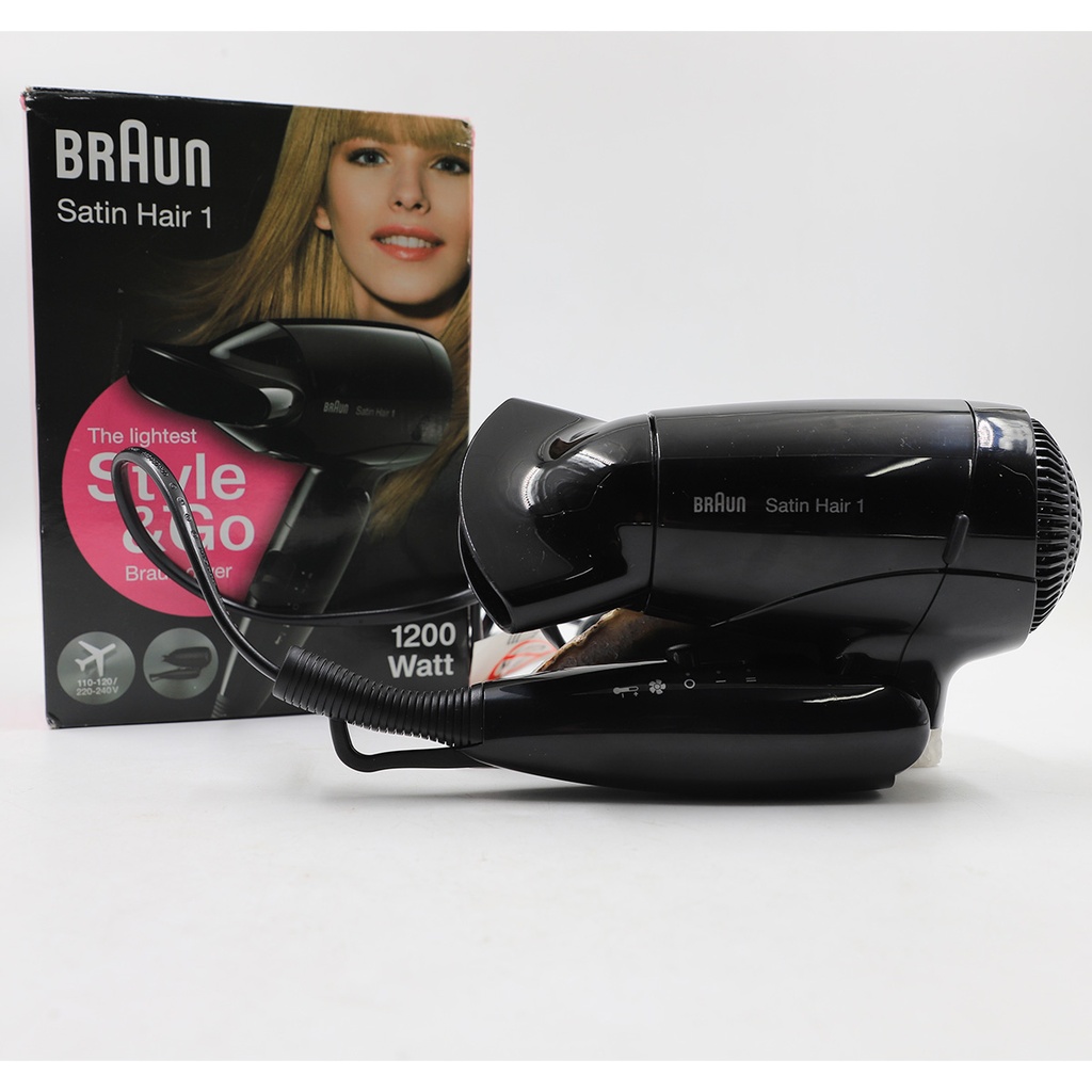 BrAun Satin Hair 1 1200Watt The Lightest Style & Go