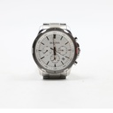 Bulova Mens Classic Chronograph Quartz Silver Stainless Steel Watch 43 MM 96B335
