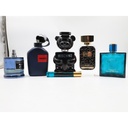 Mix Used Perfume Set, Sauvage Dior Elixir, Mocchino, Hugo,Versace, Signature Gold