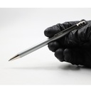 Santos de Cartier ballpoint pen Full Grey