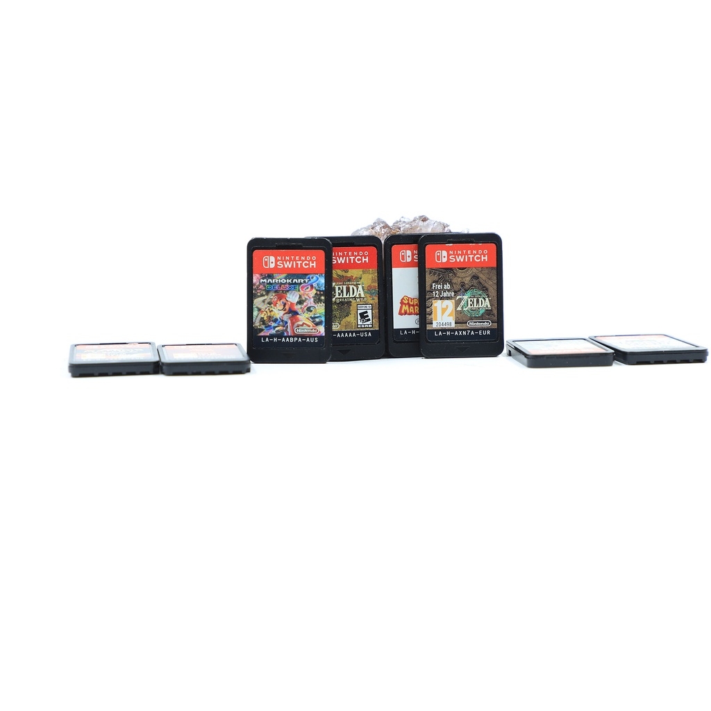 Switch 8 Piece Cartridge games PikaChu, Batman