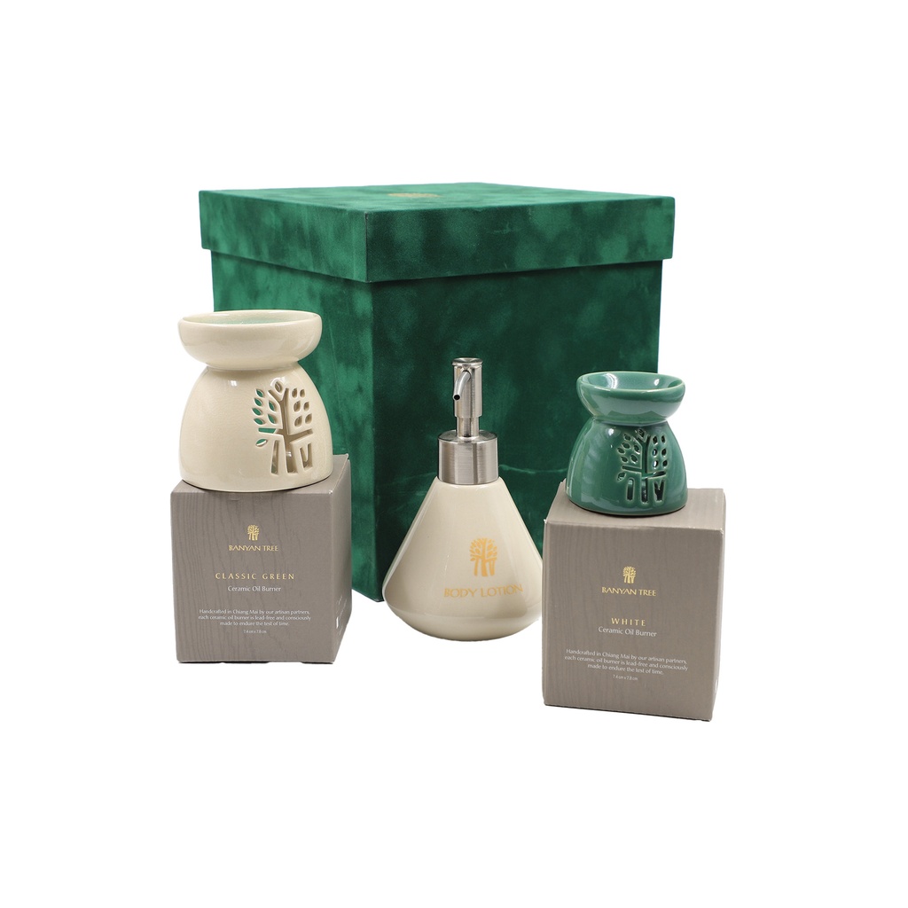 Ceramic Oil Burner  Set 5 Pcs