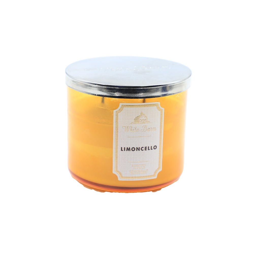 Bath And Body Works White Barn Limoncello Scented 3 Wick Candle