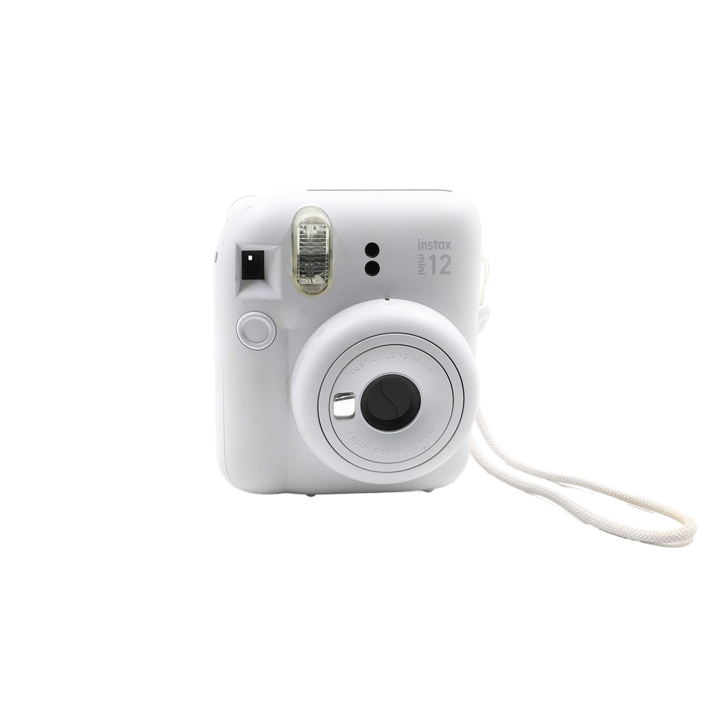 Fujifilm Instax Mini 12 Instant Camera – Clay White