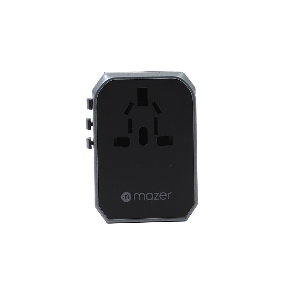World Travel adapter with 4 usb +type -c