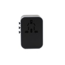 World Travel adapter with 3 usb +type -c
