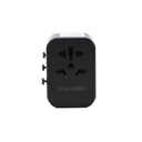 Universal Travel Adapter, VINTAR International Power Adapter with 6A 3 USB C and 2 USB Ports, All in One Travel