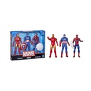 Marvel Action Figure Toy 3-Pack, 6-inch Figures, Iron Man, Spider-Man