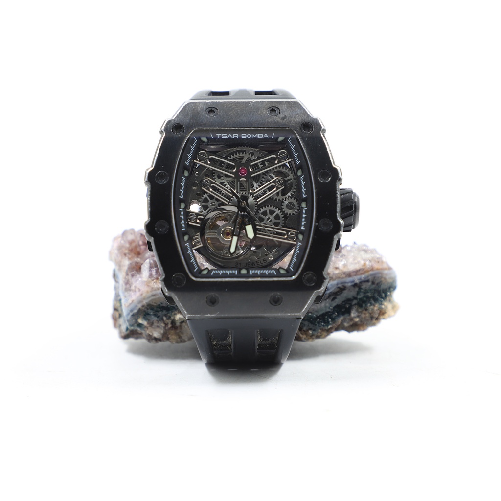 Tsar Bomba Japan Movement Sapphire TB8208A Stainless Steel