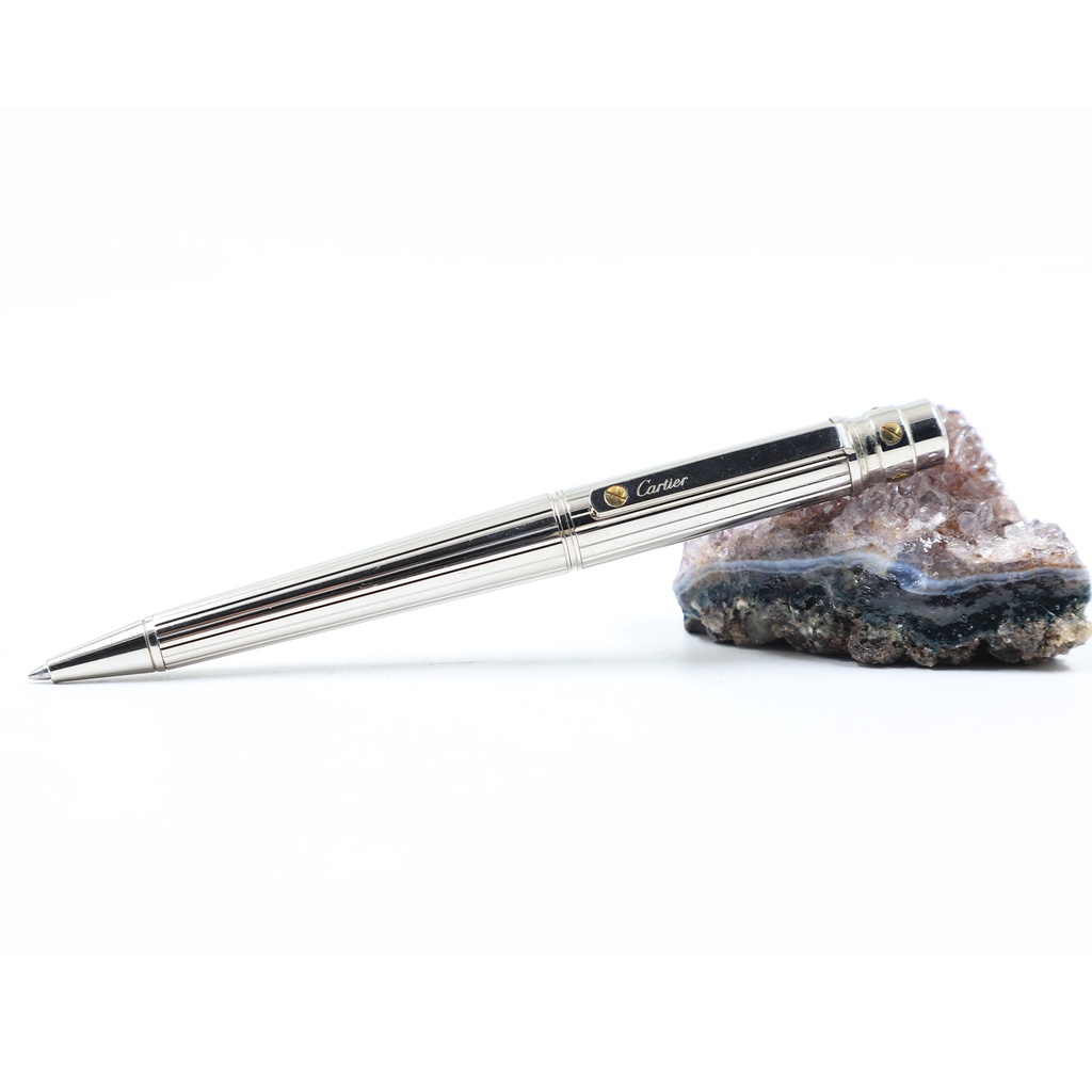 Santos De Cartier Pen With Golden Screws 0230AY