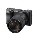 Sony Alpha a6400 Mirrorless Digital Camera with 3.5- 5.6 / 18 -135 Power Zoom Lens ILCE-6400