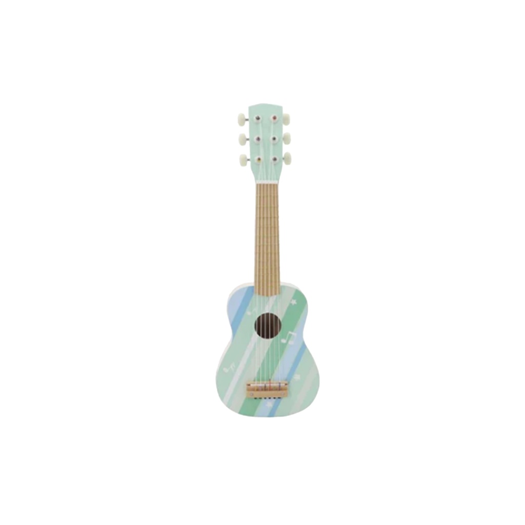 Green Wooden Guitar toys