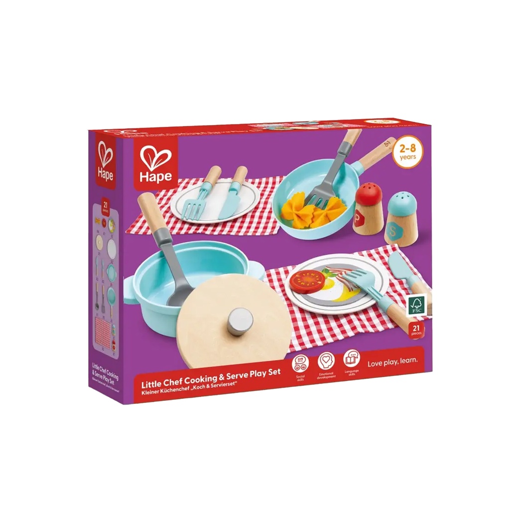 Toy - Little Chef Playset for Cooking and Serving