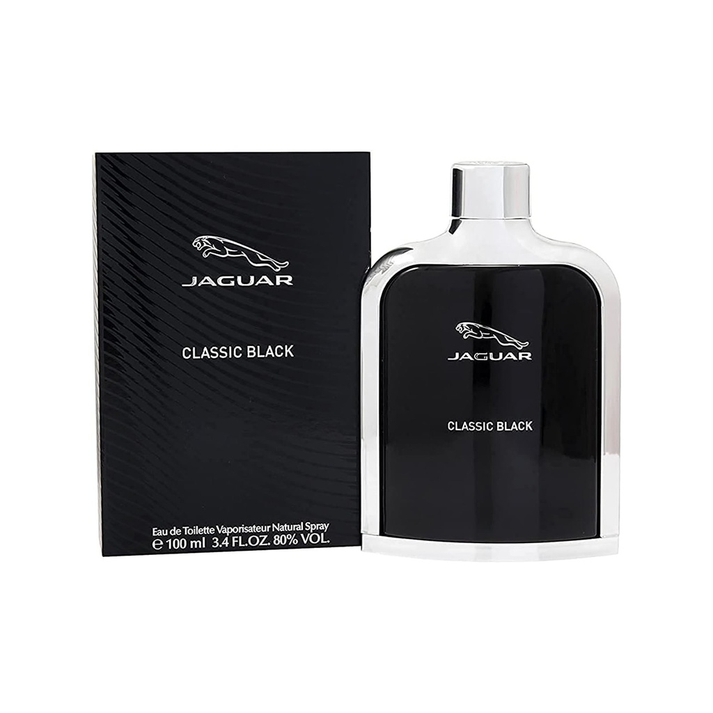 Jaguar Classic Black Eau De Toilette Vaporisateur Natural Spray 100ML