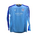 Junior Long Sleeve Training Gym T - Shirt Junior  Aquarius/Nautical  Blue  -  Size - XL B