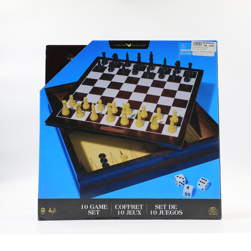 10 Game Set Chess + Extra Games