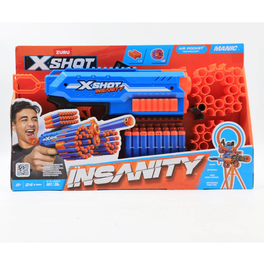 XShot Zuru Insanity Air Pocket