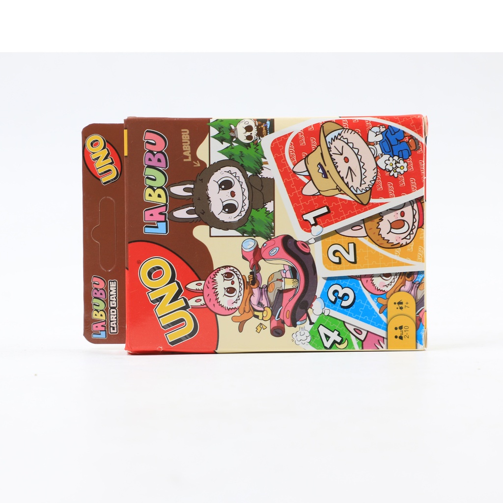 Uno Card Game Labubu