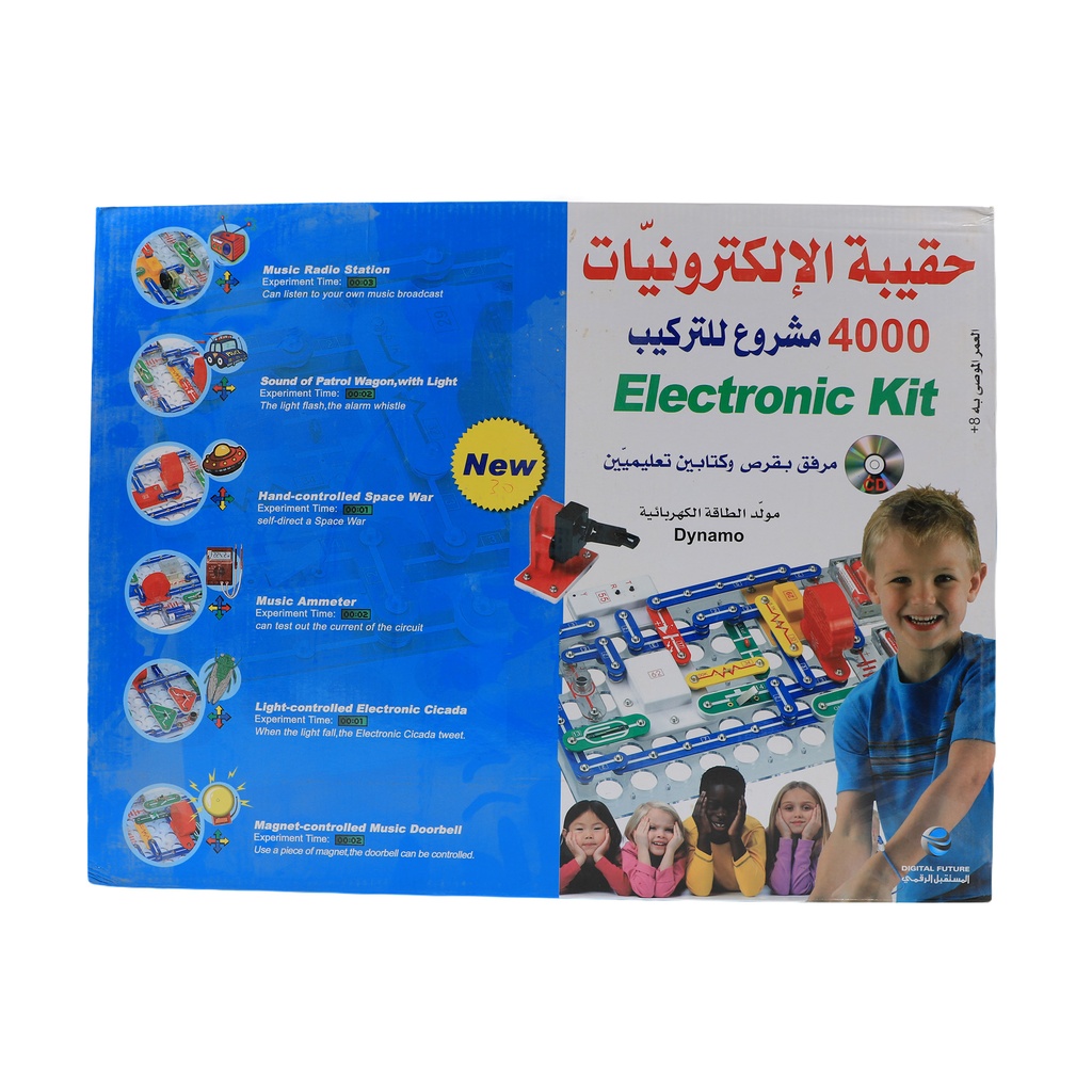 Electronic Kit Dynamo Educational +8 Year Old