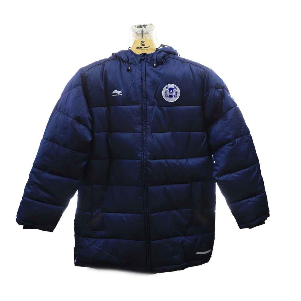 Men's  Parka Joniors Jacket Dress Blue Size - XL B