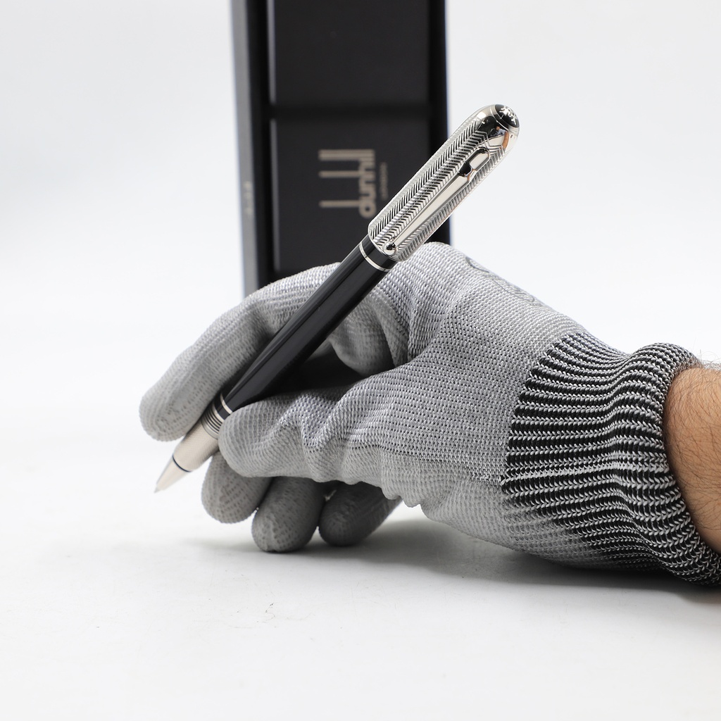 Dunhill luxury Pen Dunhill Sidecar Wave Rollerball Pen, Black