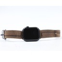Apple Series 7 45 mm Aluminum Case brown Strap