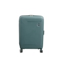 American Tourister Maxplus 4 Wheel Polypropylene Hard Trolley, 68 cm, Green