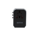 Epicka World travel Adapter with 4 USB type c Ta -105