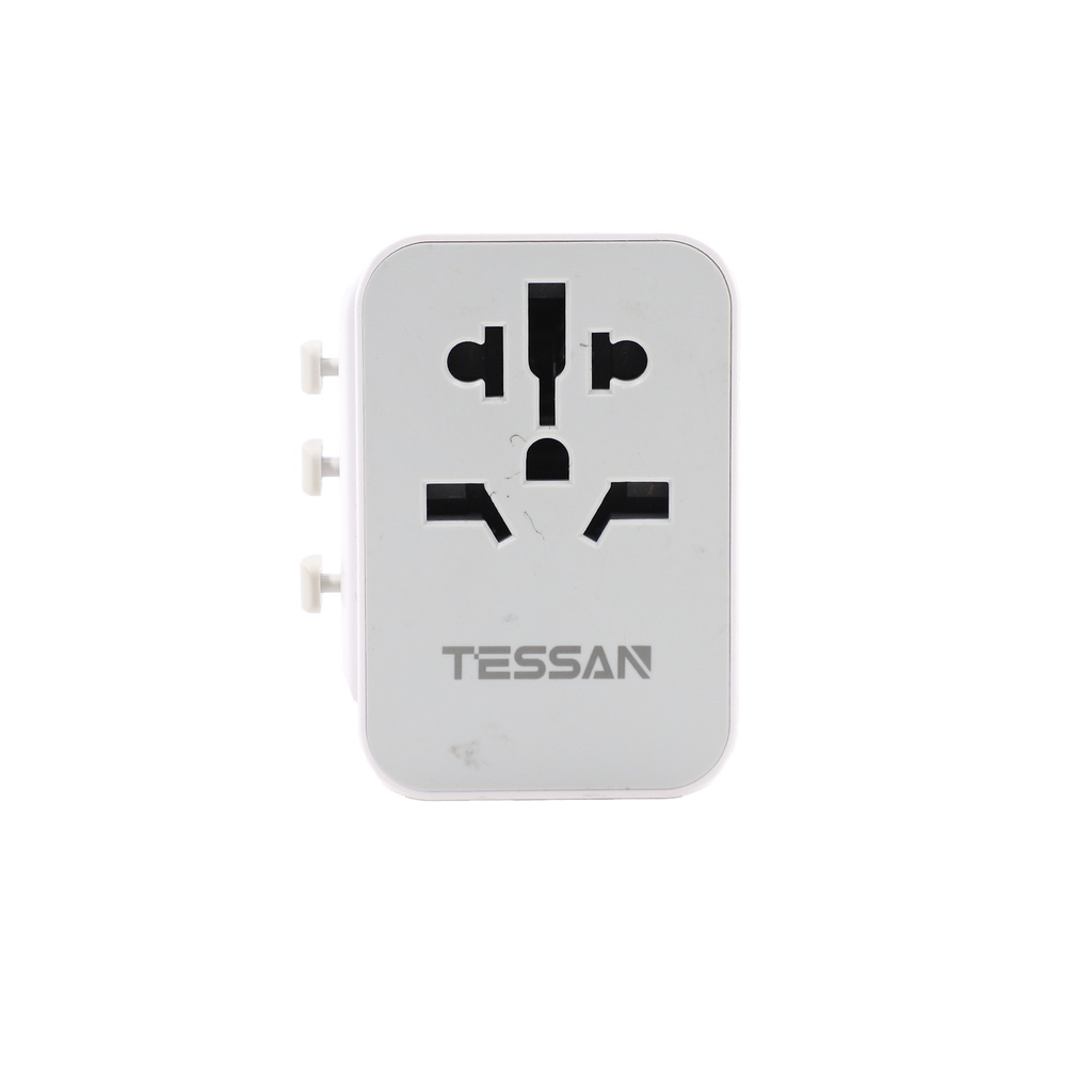 Tessan Universal Adapter, Worldwide Travel Plug Adaptor with 2 USB A and 3 USB C Ports