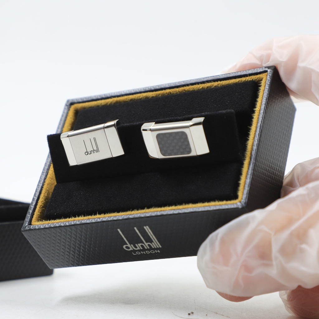 Dunhill Steel Cufflinks