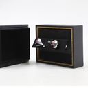 Dunhill Silver Cufflinks 925 Air Ruby