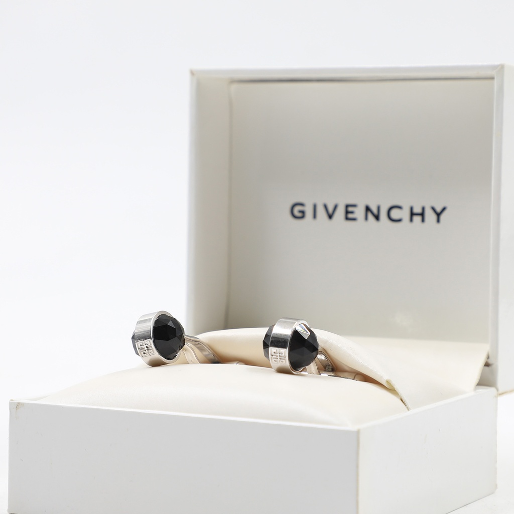 Givenchy Black Stone Cufflings