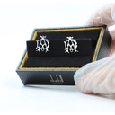Dunhill Steel Alfred Cufflink