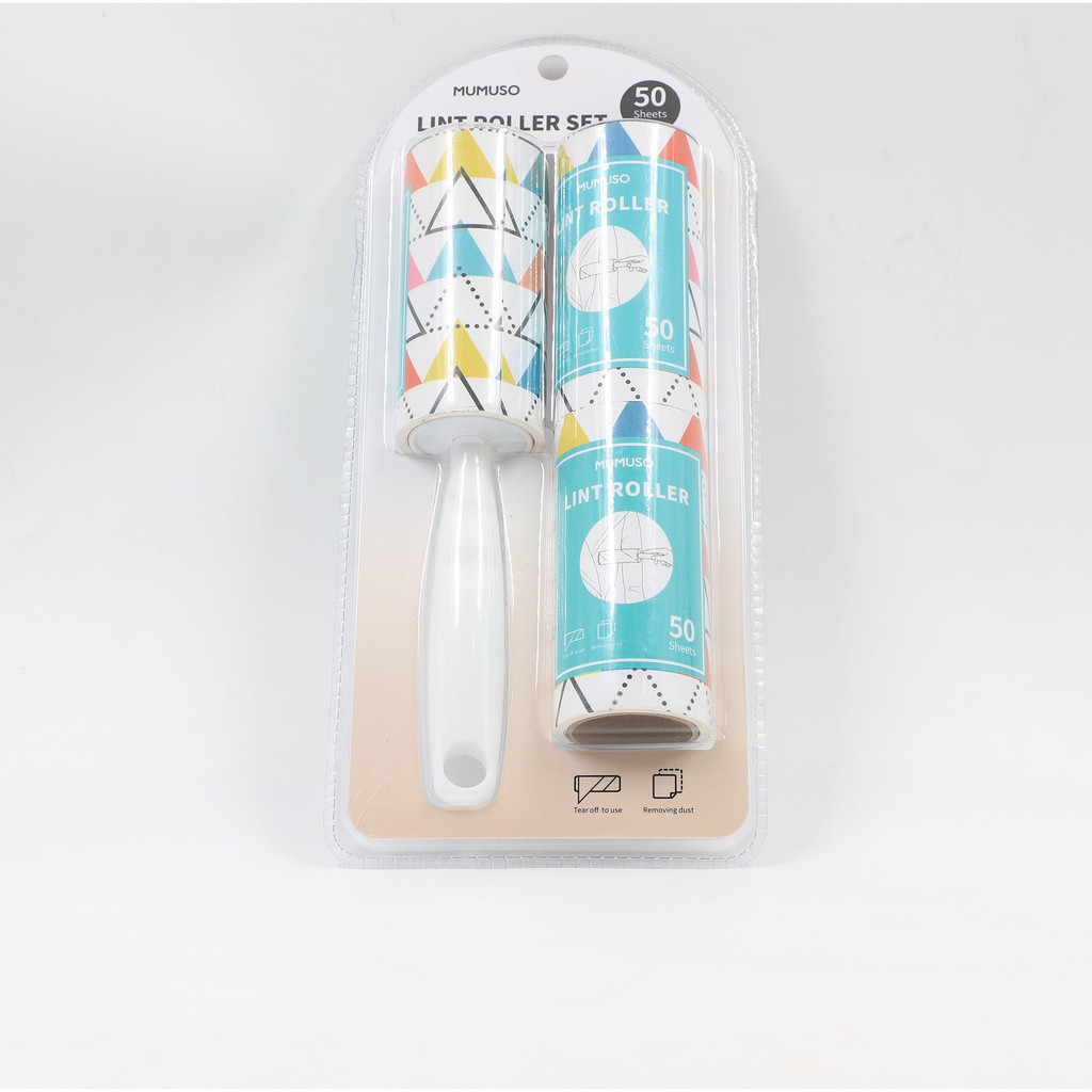 MuMuSo Lint Roller Set 50 Sheets